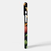 ハッピーハローウィンカラフルカボチャと花 Case-Mate iPhoneケース (裏面 / 左)