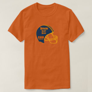 ハッピーハローウィンカリフォルニアサッカーヘルメットロゴ Tシャツ