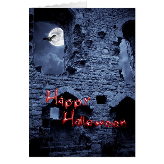 ハッピーハローウィンカード (正面)