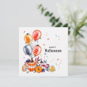ハッピーハローウィンカード (スタンド正面)