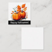 ハッピーハローウィンカード、かわいい、在庫切れ！ノートカード ノートカード (正面/裏面)