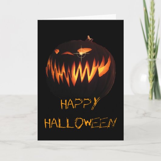 ハッピーハローウィンカード カード (正面)