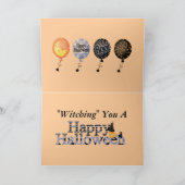 ハッピーハローウィンカード カード (内部)