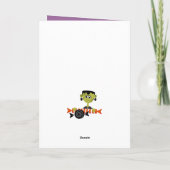 ハッピーハローウィンカード カード (裏面)