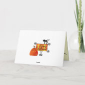 ハッピーハローウィンカード カード (裏面)