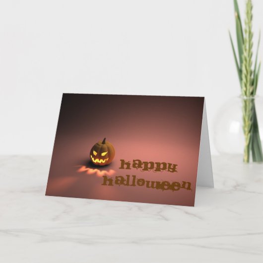 ハッピーハローウィンカード カード (正面)