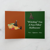 ハッピーハローウィンカード カード (内部)