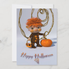 ハッピーハローウィンカード 招待状