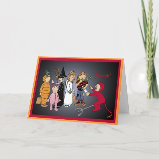 ハッピーハローウィンキッズアーリー！ カード (正面)