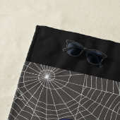 ハッピーハローウィンキッズカワイイ不気味イ ビーチタオル (インサイチュ)