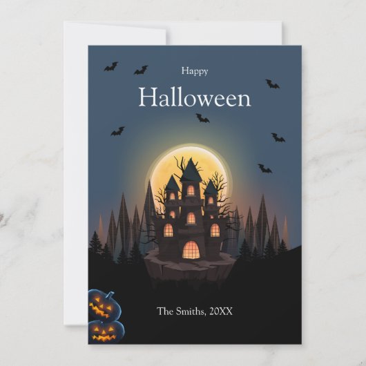ハッピーハローウィンキャッスルカード (正面)