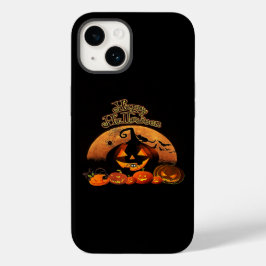 ハッピーハローウィンキャットカボチャ Case-Mate iPhone 14ケース