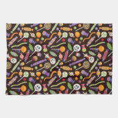 ハッピーハローウィンキャンディキッチンタオル キッチンタオル (横)