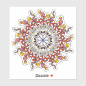 ハッピーハローウィンキャンディコラージュ シール (シート)