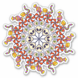 ハッピーハローウィンキャンディコラージュ シール