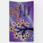 ハッピーハローウィンキャンディーコーン 横断幕 (縦)