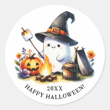 ハッピーハローウィンキャンピングキュート幽霊