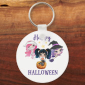 ハッピーハローウィンキーチェーン不気味なマーメイドキーチェーン キーホルダー (正面)