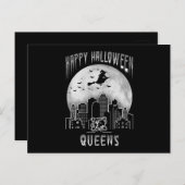 ハッピーハローウィンクイーンズニューヨーク ポストカード (正面/裏面)