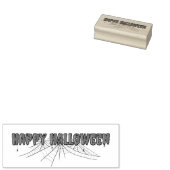 ハッピーハローウィンクモとくもの巣 ラバースタンプ (押印)