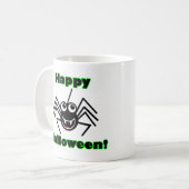 ハッピーハローウィンクモ コーヒーマグカップ (正面左)