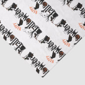 ハッピーハローウィンクリエイティブタイポグラフィコンセプトデザイン 薄葉紙 (詳細)