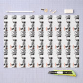 ハッピーハローウィンクリエイティブタイポグラフィコンセプトデザイン 薄葉紙 (クラフト)