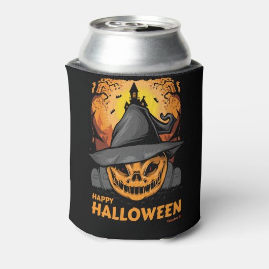 ハッピーハローウィンクーラーボックス 缶クーラー (缶裏面)