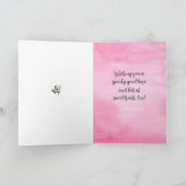 ハッピーハローウィングランドドーター幽霊ピンクウィン カード (内部)