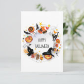 ハッピーハローウィングリーティングカード (スタンド正面)