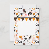 ハッピーハローウィングリーティングカード (裏面)