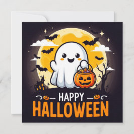 ハッピーハローウィングリーティングカード カード