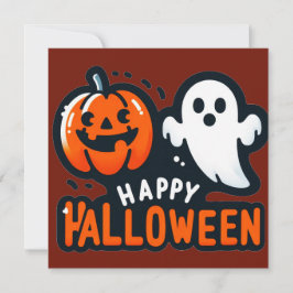 ハッピーハローウィングリーティングカード カード