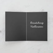 ハッピーハローウィングリーティングカード カード (内部)