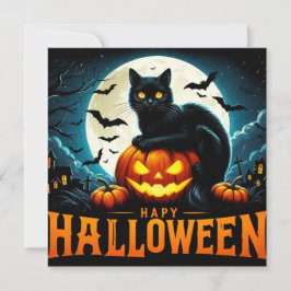 ハッピーハローウィングリーティングカード カード