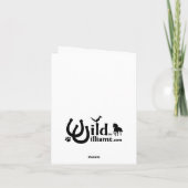 ハッピーハローウィングリーティングカード カード (裏面)