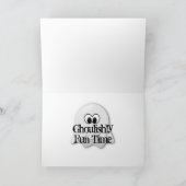 ハッピーハローウィングリーティングカード カード (内部)