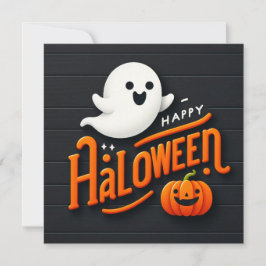 ハッピーハローウィングリーティングカード カード
