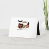 ハッピーハローウィングリーティングカード カード (裏面)