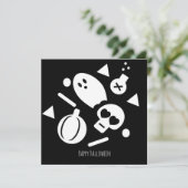 ハッピーハローウィングリーティングカード |振り不気味付け サンキューカード (スタンド正面)