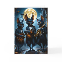 ハッピーハローウィングリーティングカード