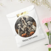 ハッピーハローウィングレートダーンドッグスハロウィーンのカボチャのちょうちん フェイバーバッグ (封をした状態)