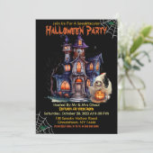 ハッピーハローウィングール招待状 招待状 (スタンド正面)