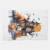 ハッピーハローウィングール キッチンタオル (横)