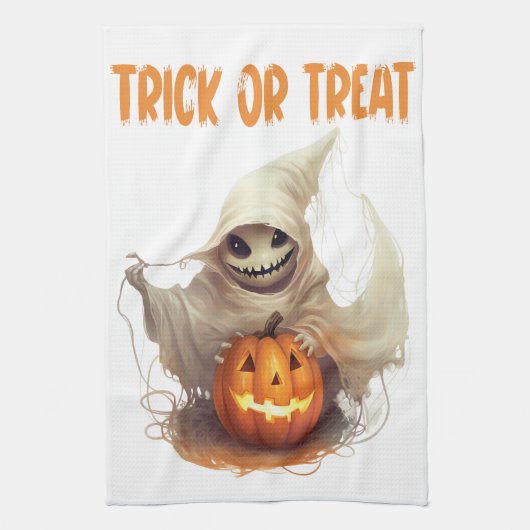 ハッピーハローウィングール キッチンタオル (縦)