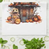 ハッピーハローウィングール キッチンタオル (折り畳み)