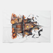ハッピーハローウィングール キッチンタオル (横)
