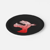 ハッピーハローウィングール ペーパープレート (アングル)