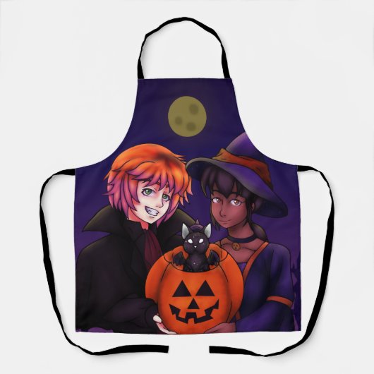 ハッピーハローウィンコスチューム エプロン (正面)