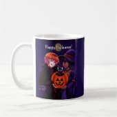ハッピーハローウィンコスチューム コーヒーマグカップ (左)